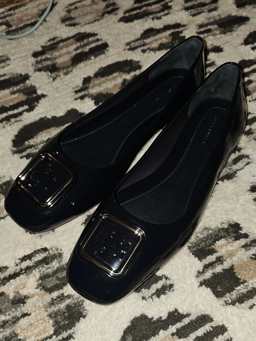 Tory Burch Georgia Loafer Flats Dress Shoes Slip On Patent Leather 10M